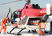 Вертолет медицинской эвакуации в Израиле