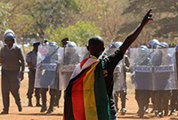 террористическая угроза в Зимбабве